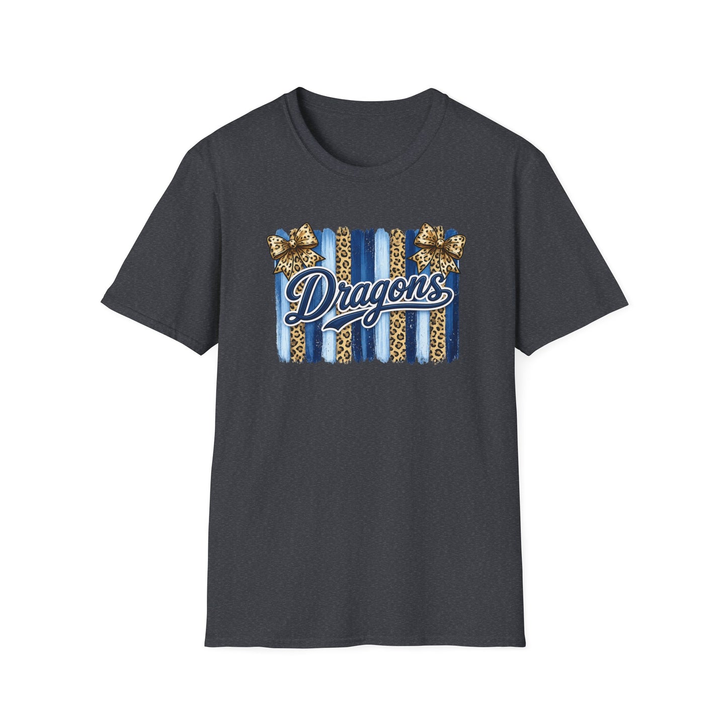 School Spirit Collection - Leopard Stripe T-Shirt
