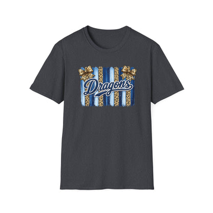 School Spirit Collection - Leopard Stripe T-Shirt