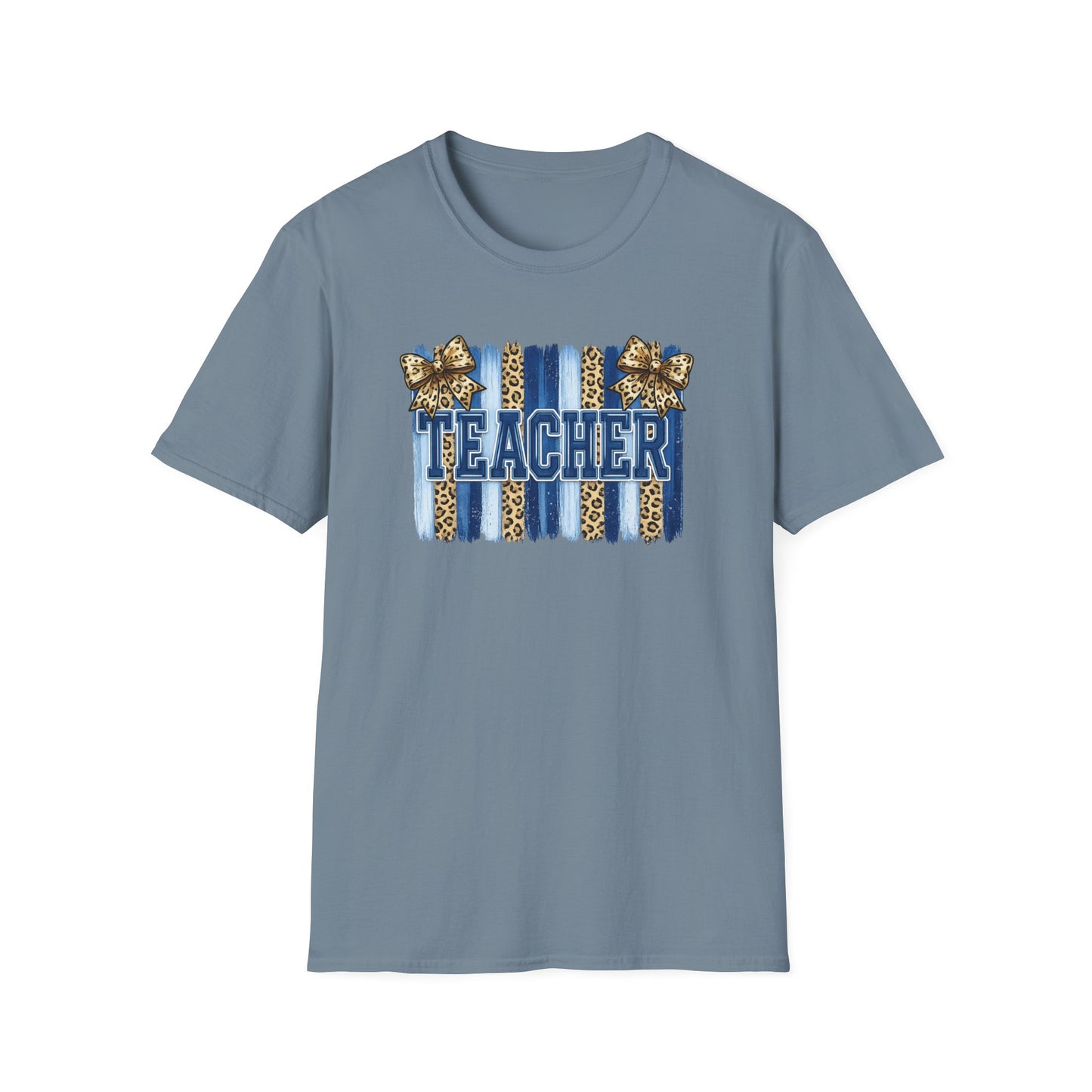School Spirit Collection - Leopard Stripe T-Shirt