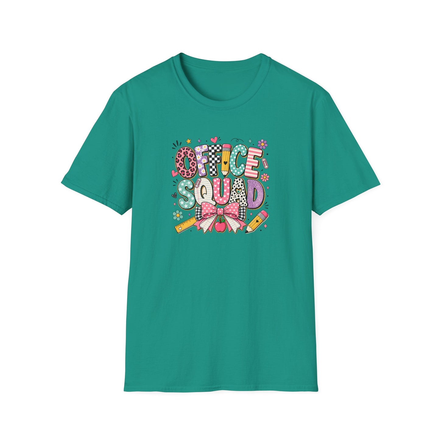 Office Squad T-Shirt — Cute Colorful Back-to-Work Graphic Tee