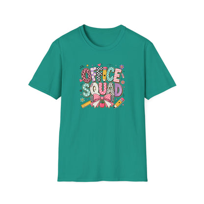 Office Squad T-Shirt — Cute Colorful Back-to-Work Graphic Tee