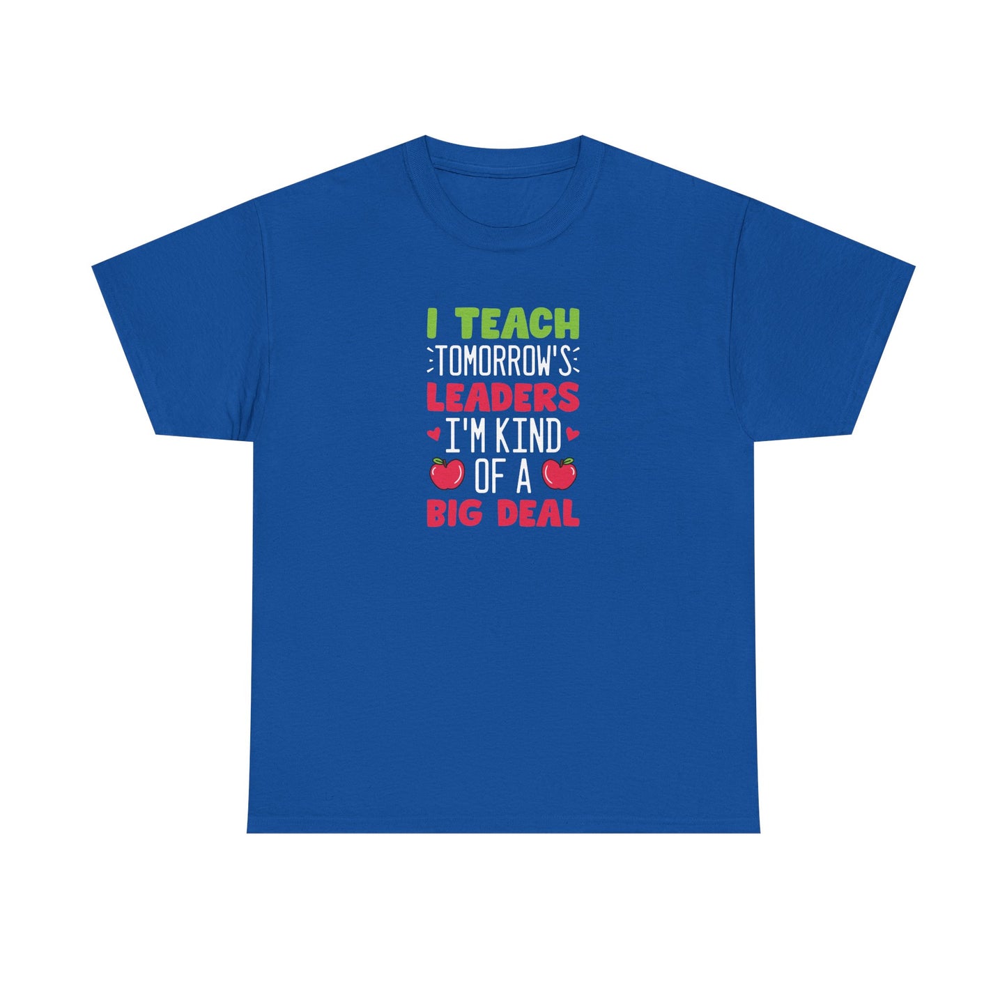 I Teach Tomorrow’s Leaders Shirt | Teacher Inspirational T-Shirt | First Day of School Teacher Tee | Elementary Teacher Gift | Back to School Outfit