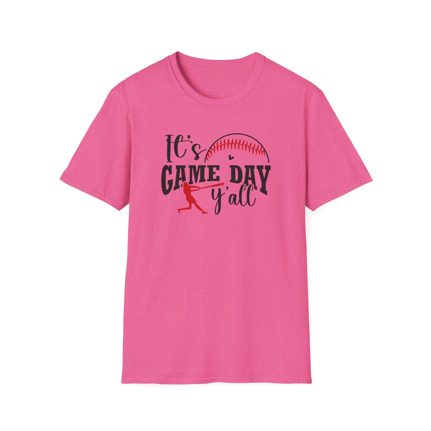 It’s Game Day Y’all Baseball Shirt – Cute Game Day Graphic Tee | Baseball Mom Southern Style Sports Shirt