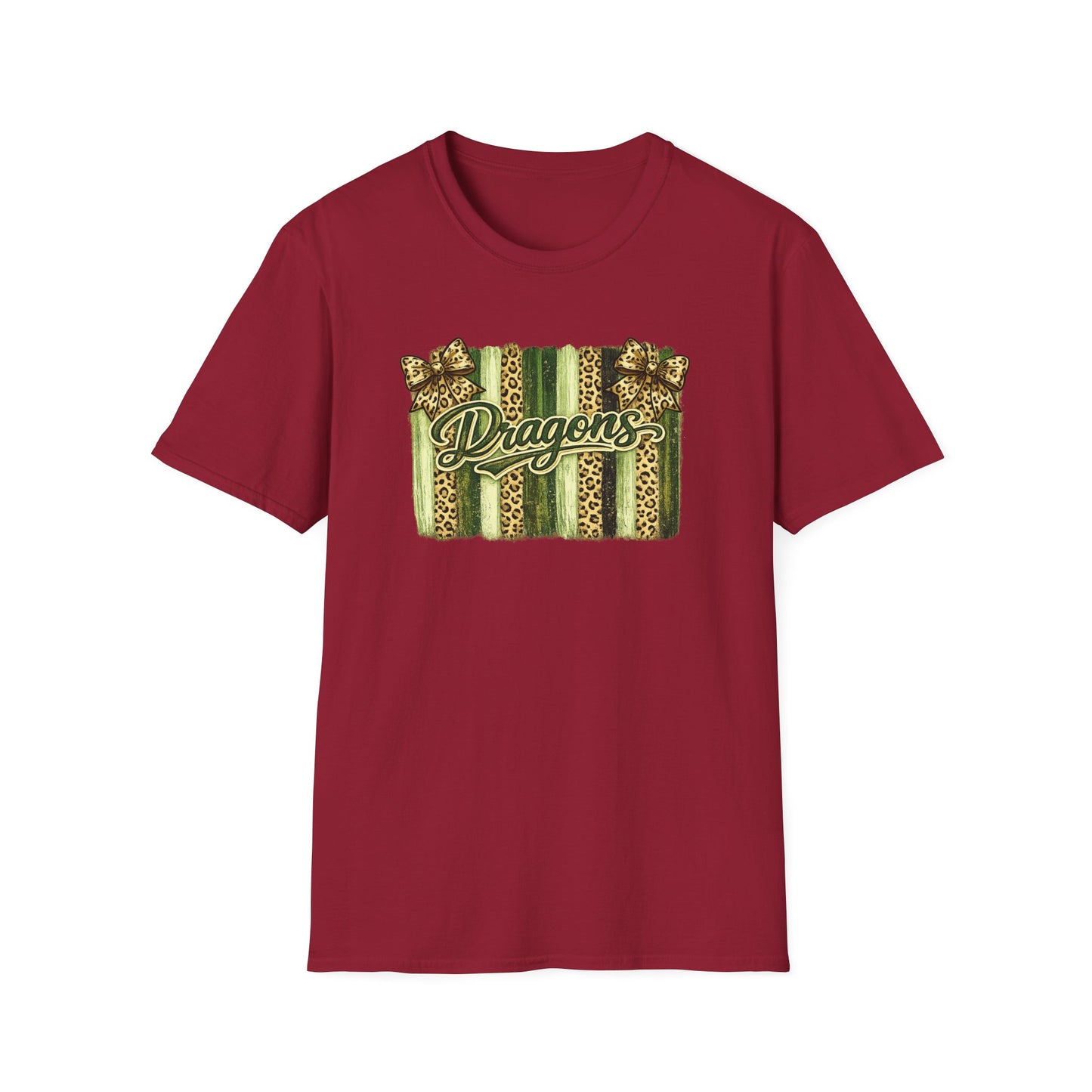School Spirit Collection - Leopard Stripe T-Shirt