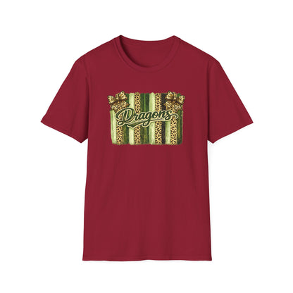 School Spirit Collection - Leopard Stripe T-Shirt