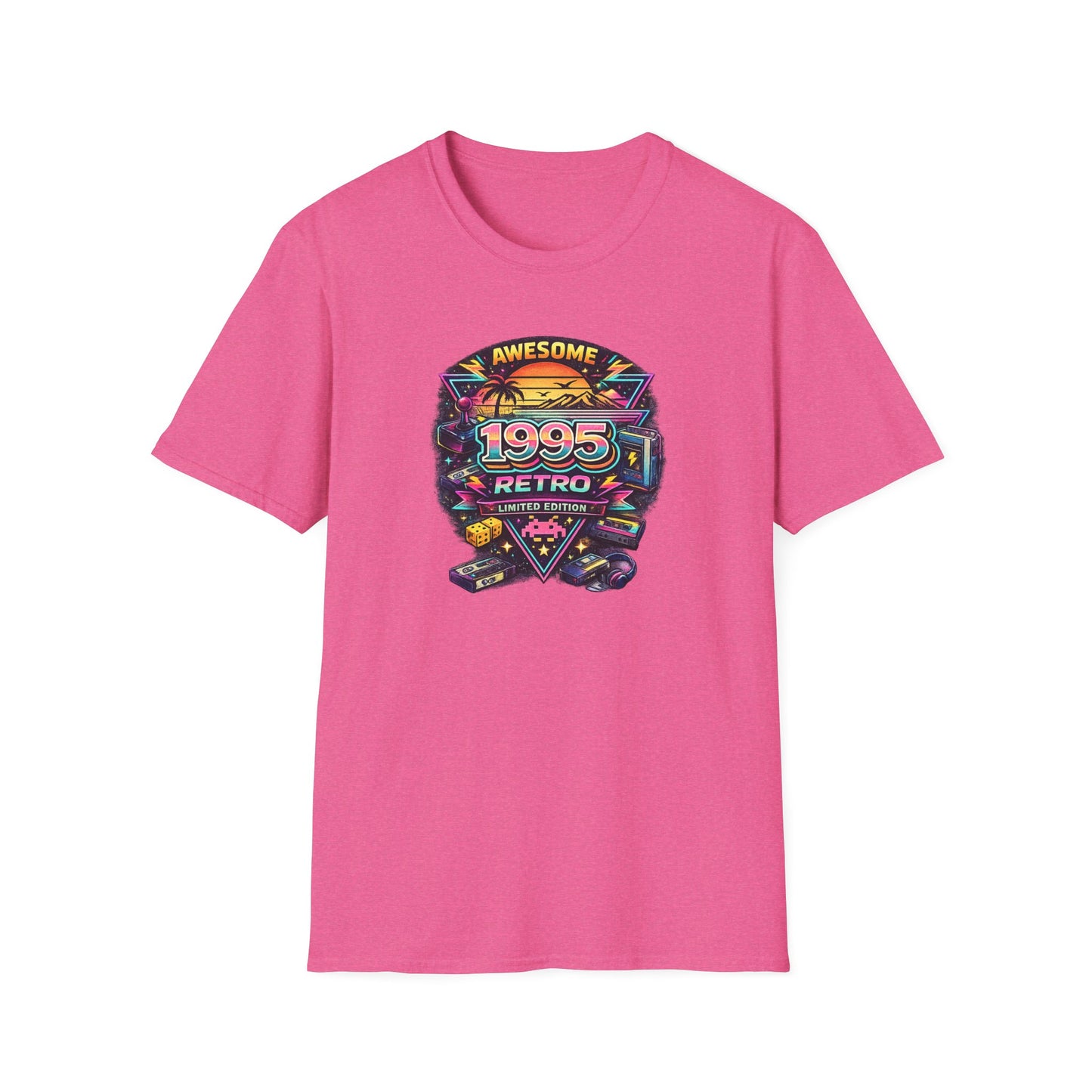 Vintage 1995 Retro Shirt – 90s Nostalgia Graphic Tee | Retro Gamer Aesthetic T-Shirt
