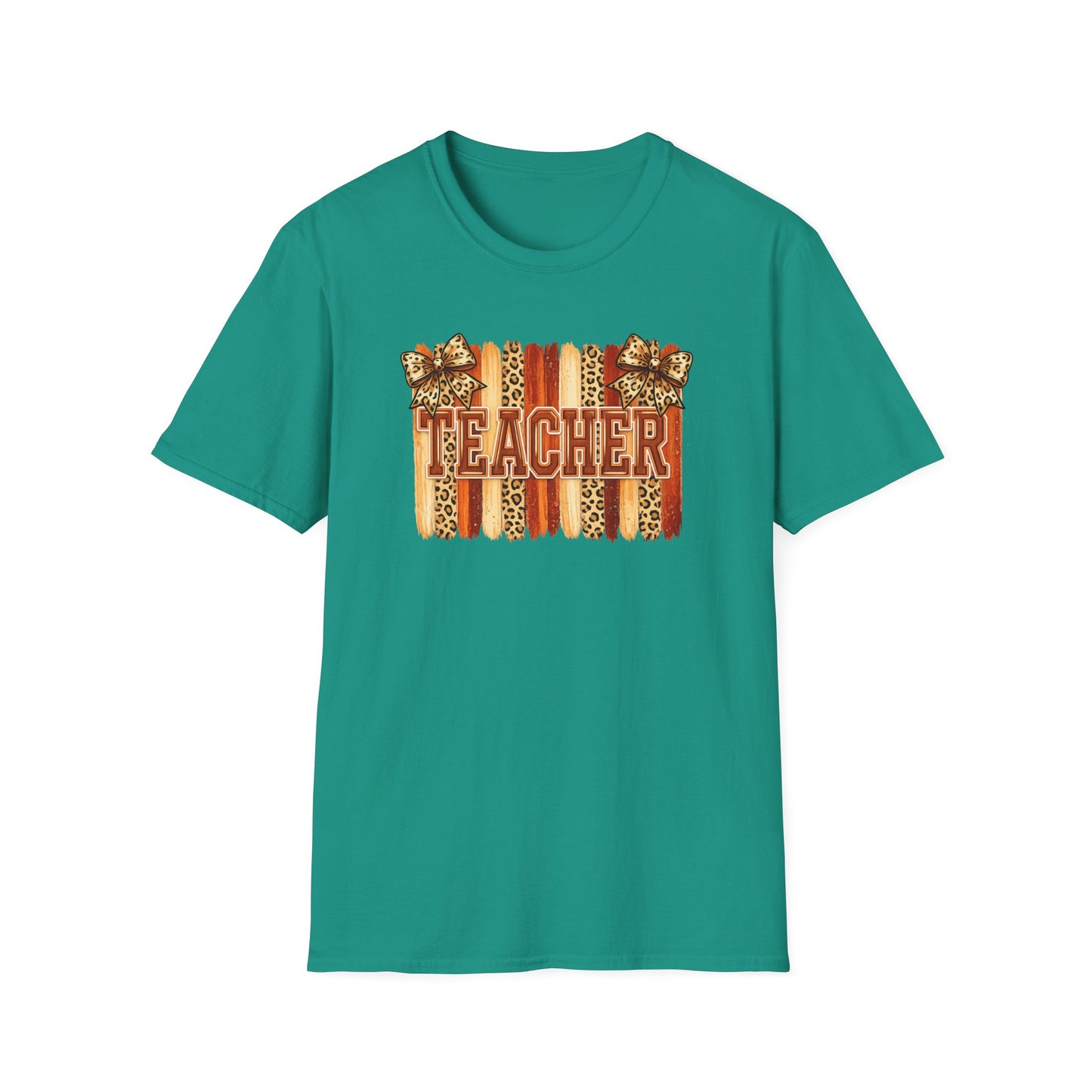 School Spirit Collection - Leopard Stripe T-Shirt