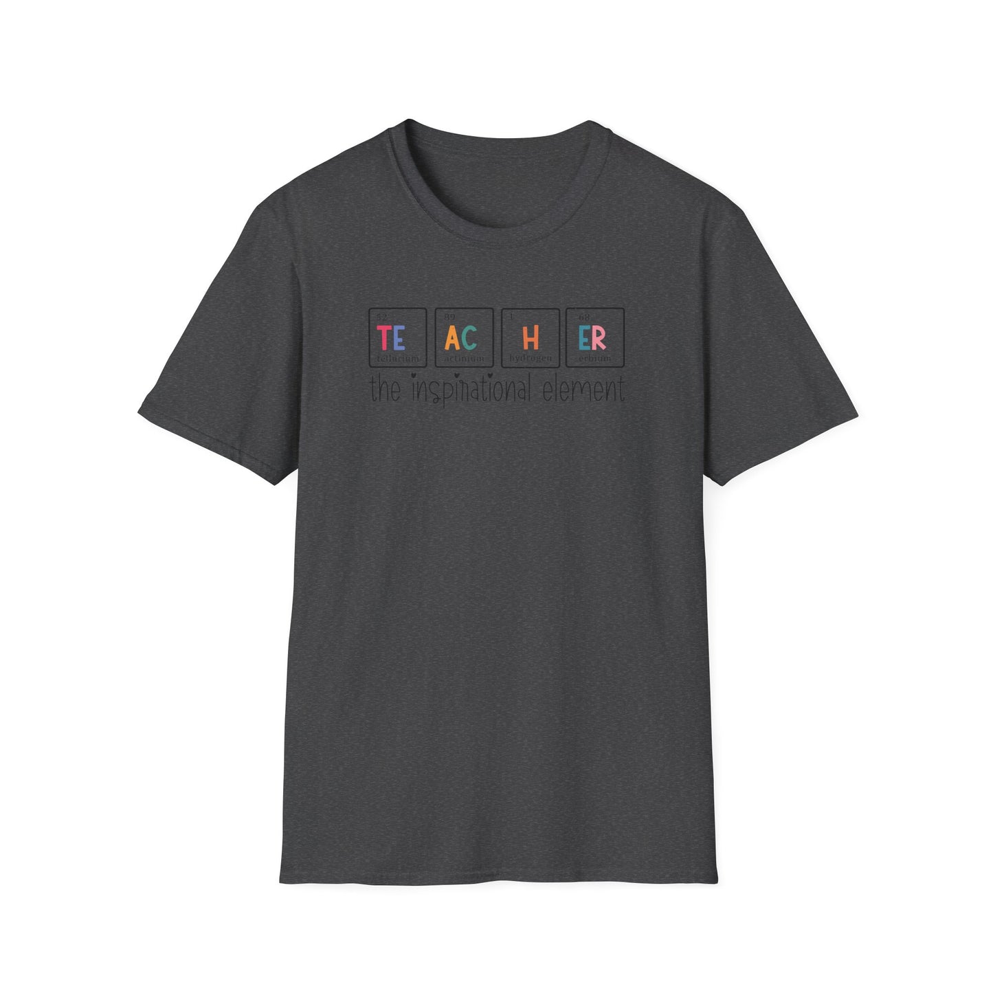 Teacher Periodic Table Shirt | Teacher The Inspirational Element Graphic Tee | Science Teacher Gift