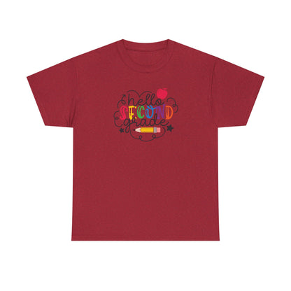 Hello Second Grade Shirt -Perfect for Everyday Wear