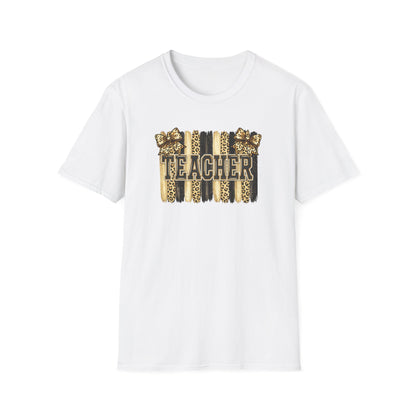 School Spirit Collection - Leopard Stripe T-Shirt