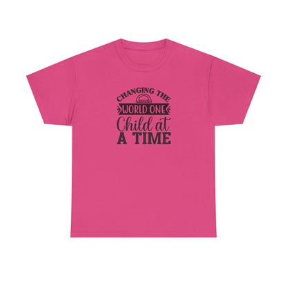 Changing The World One Child At A Time Shirt