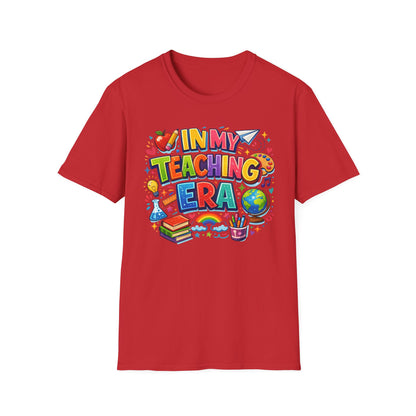In My Teaching Era” Graphic Tee – For the Educator Who Slays the Day