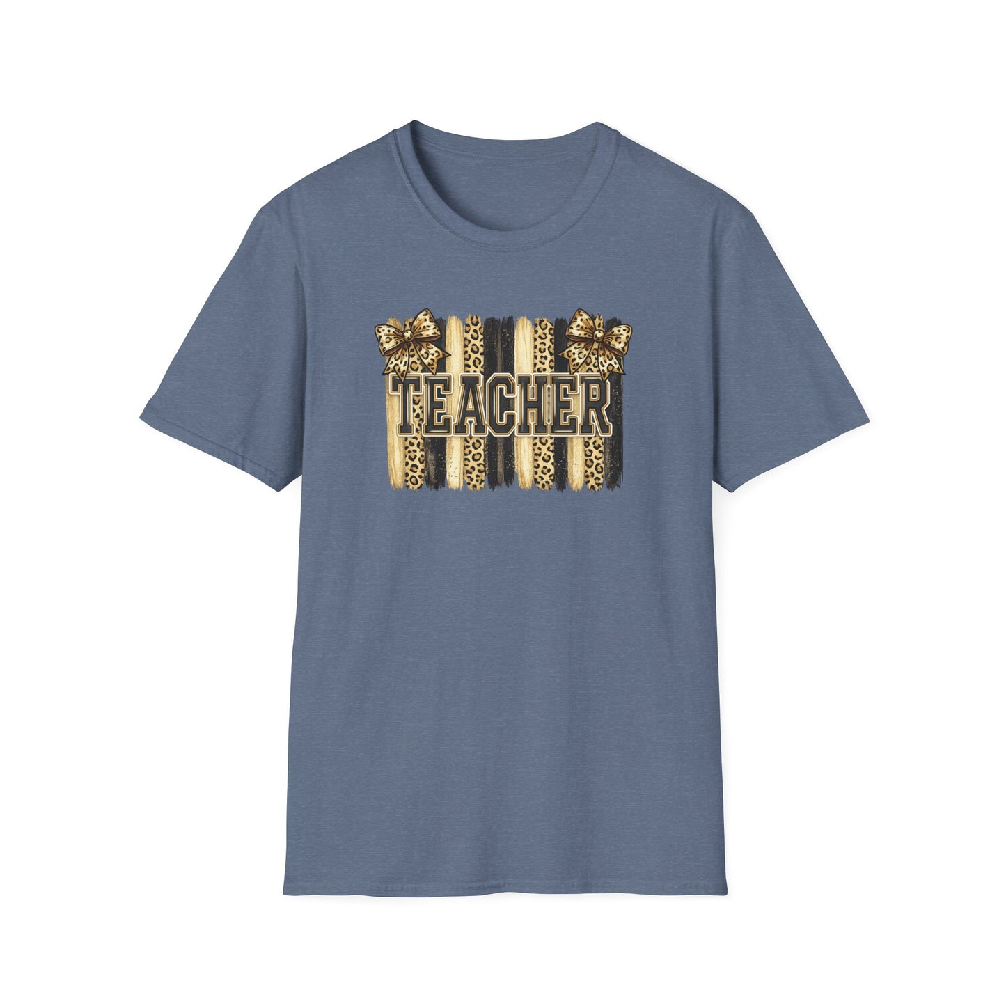 School Spirit Collection - Leopard Stripe T-Shirt