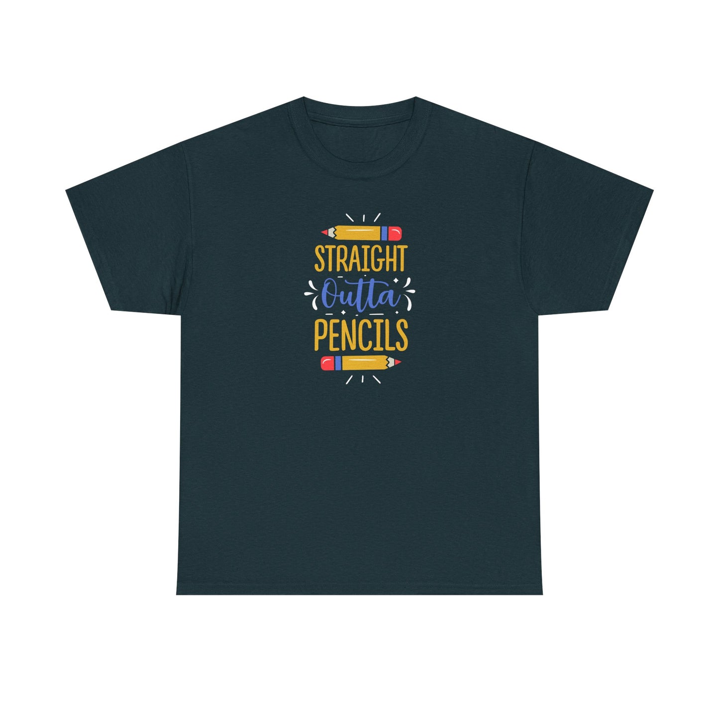 Straight Outta Pencils Shirt | Funny Teacher T-Shirt | Back To School Teacher Tee | First Day Of School Outfit | Elementary Teacher Gift