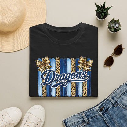 School Spirit Collection - Leopard Stripe T-Shirt