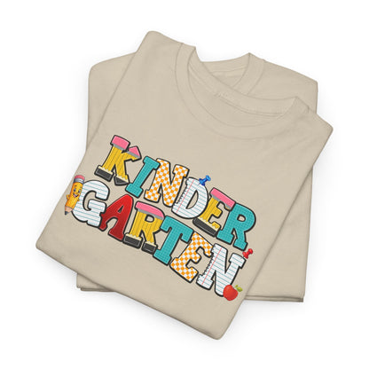 Kindergarten Teacher Team Shirt | Colorful School Staff Tee | Back To School Teacher Gift