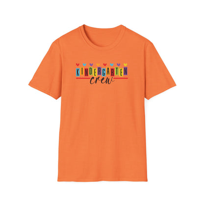 Kindergarten Crew Teacher Shirt | Back to School Teacher Tee