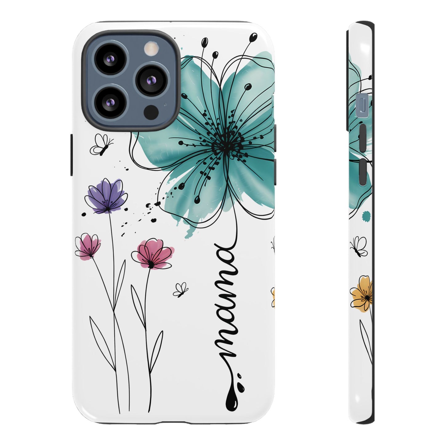 Mama Floral Phone Case – Wildflower Design