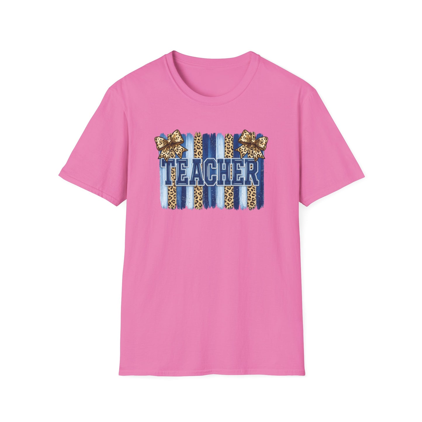 School Spirit Collection - Leopard Stripe T-Shirt