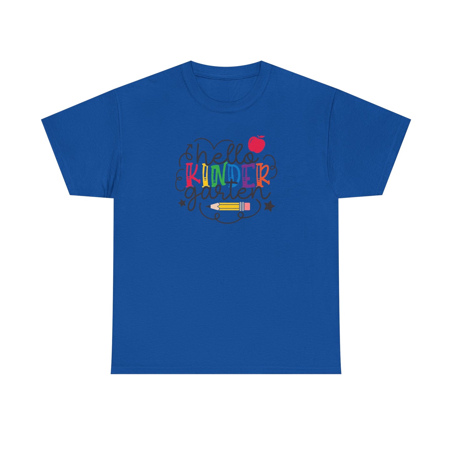 Hello Kinder Shirt - Perfect for the First Day of School