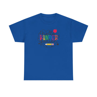 Hello Kinder Shirt - Perfect for the First Day of School