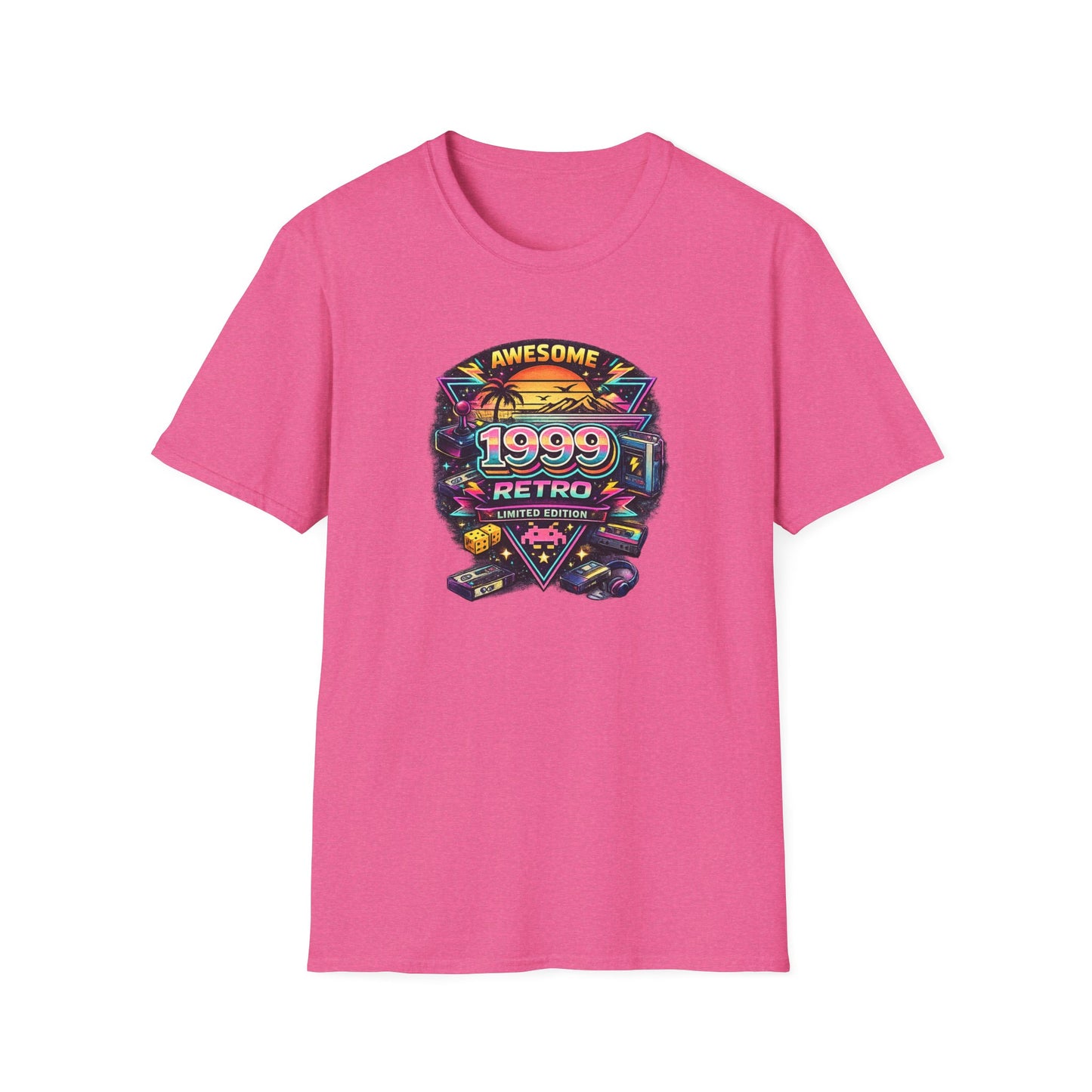 Vintage 1999 Retro Shirt – 90s Nostalgia Graphic Tee | Retro Gamer Aesthetic T-Shirt