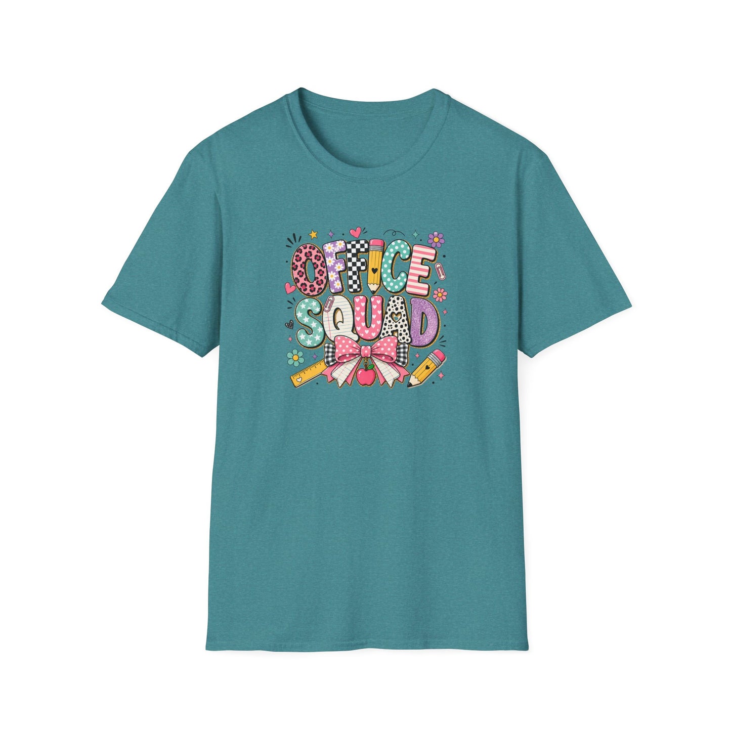 Office Squad T-Shirt — Cute Colorful Back-to-Work Graphic Tee