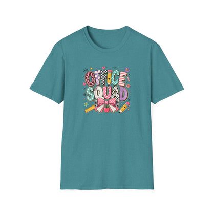 Office Squad T-Shirt — Cute Colorful Back-to-Work Graphic Tee