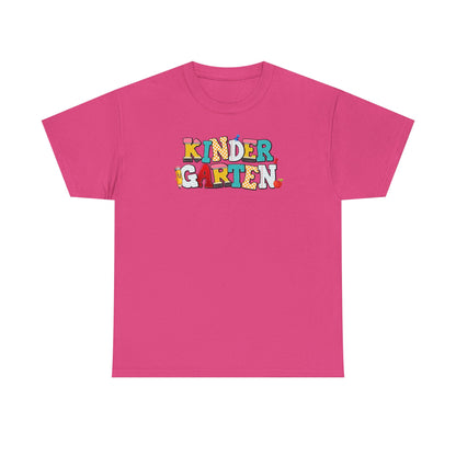 Kindergarten Teacher Team Shirt | Colorful School Staff Tee | Back To School Teacher Gift