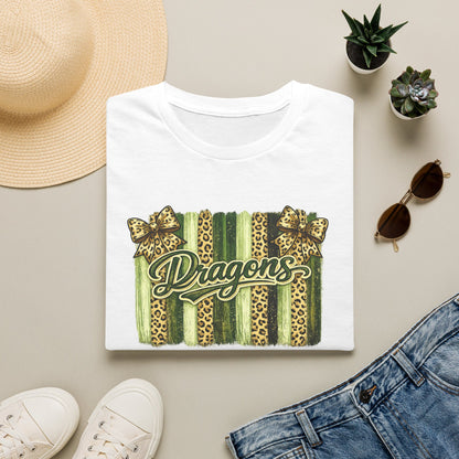 School Spirit Collection - Leopard Stripe T-Shirt