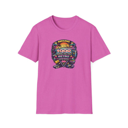 Vintage 1998 Retro Shirt – 90s Nostalgia Graphic Tee | Retro Gamer Aesthetic T-Shirt