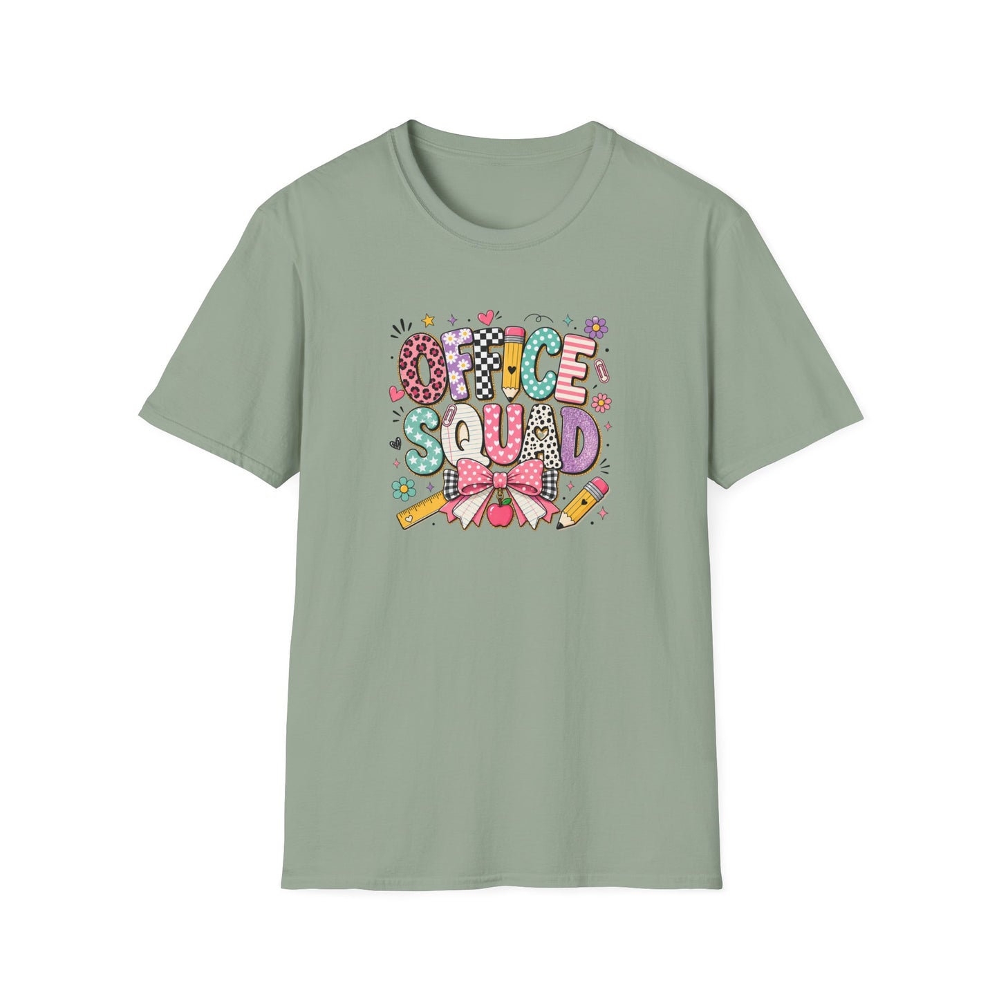 Office Squad T-Shirt — Cute Colorful Back-to-Work Graphic Tee