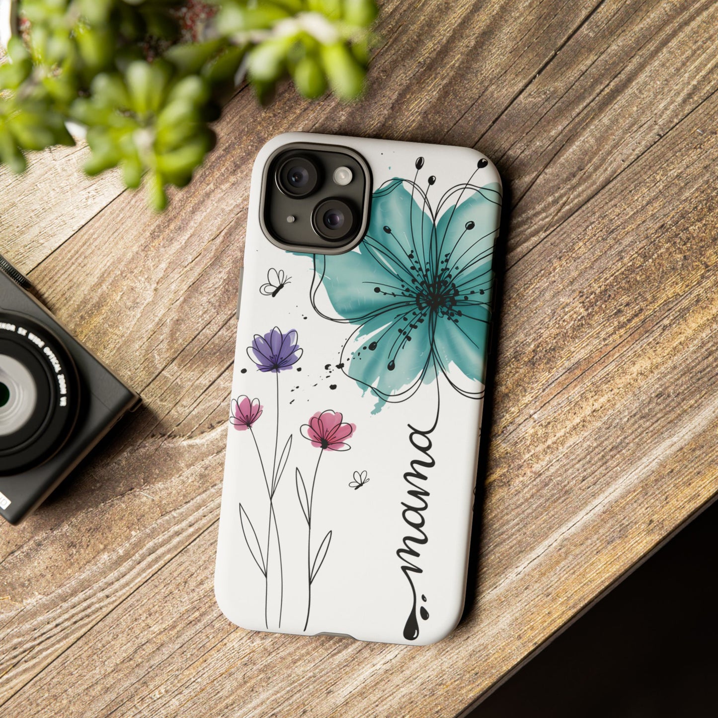 Mama Floral Phone Case – Wildflower Design